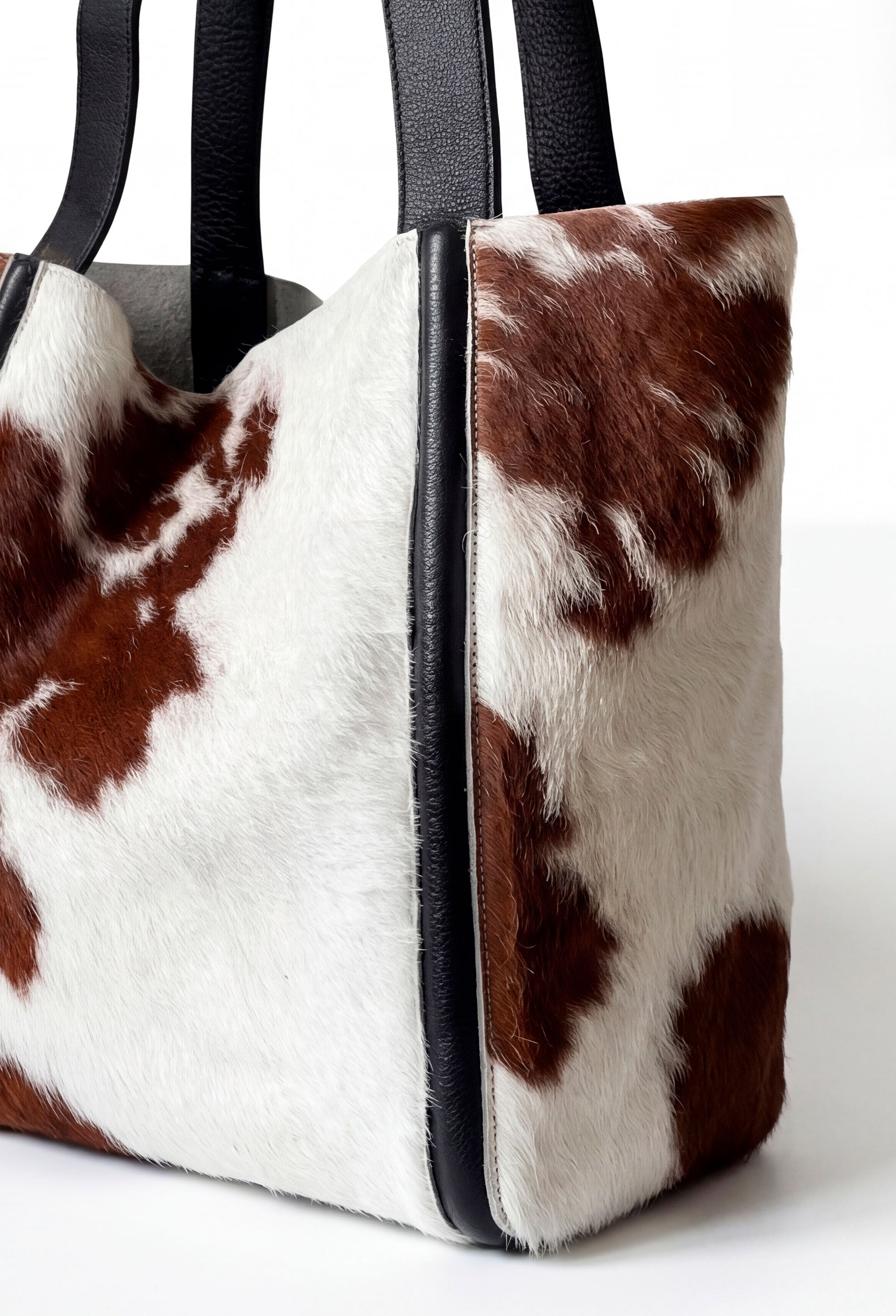 Tala Large Leather Tote Bag - Tan Cowhide