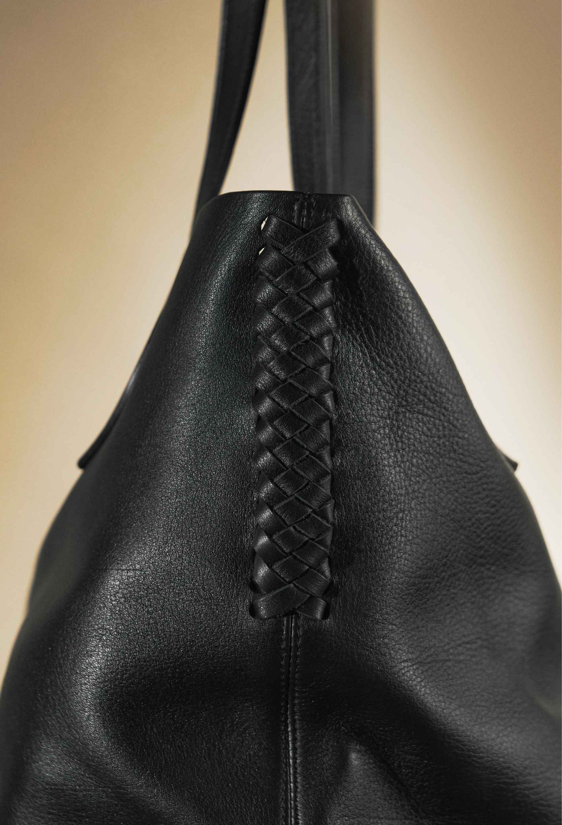 Large Tote Bag 'Coya' - Black