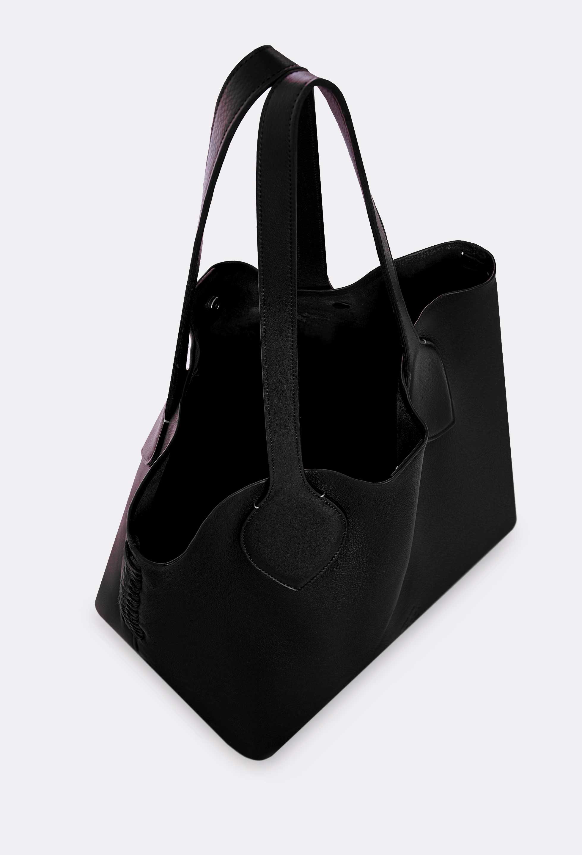 Large Tote Bag 'Coya' - Black