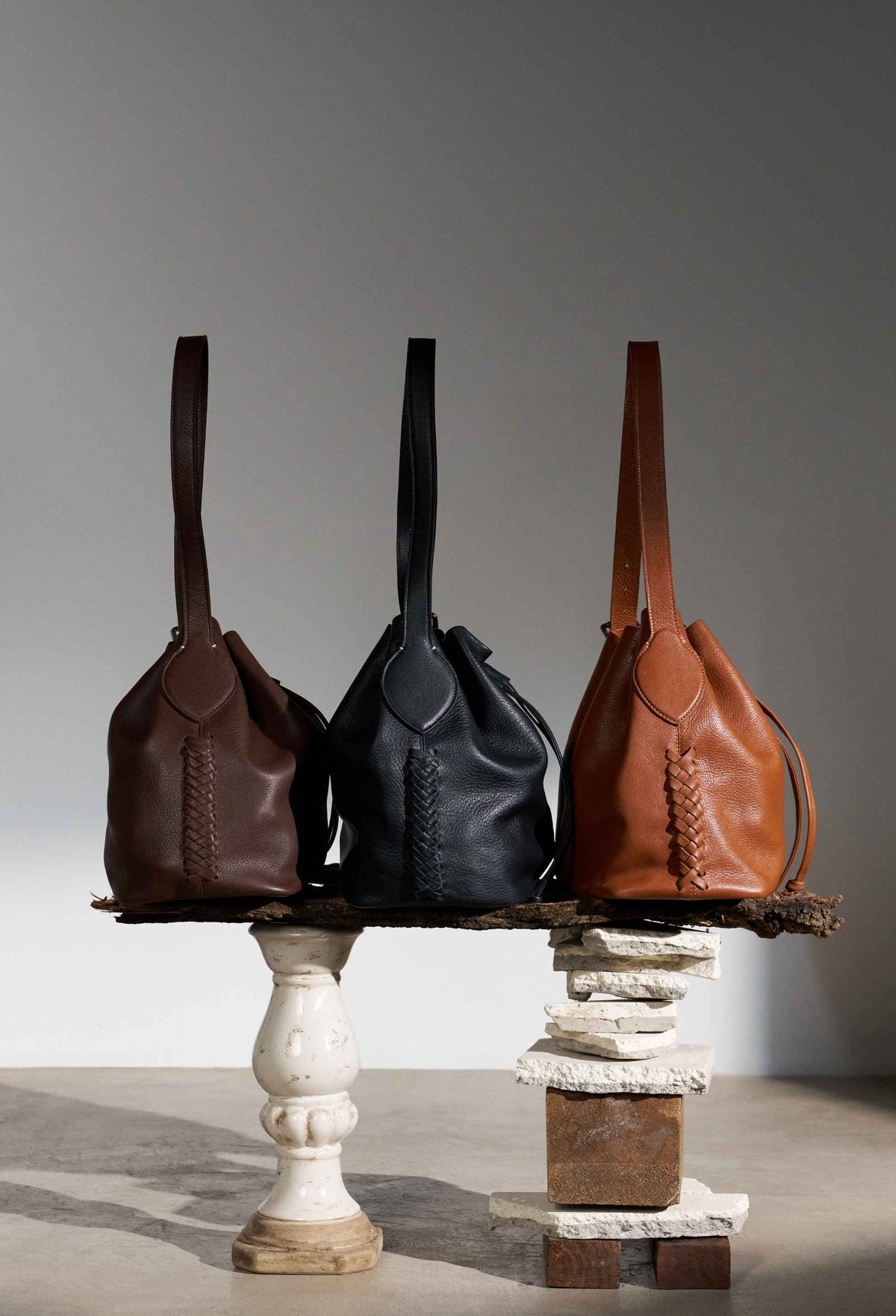 Bucket Bag 'Coya' - Tan