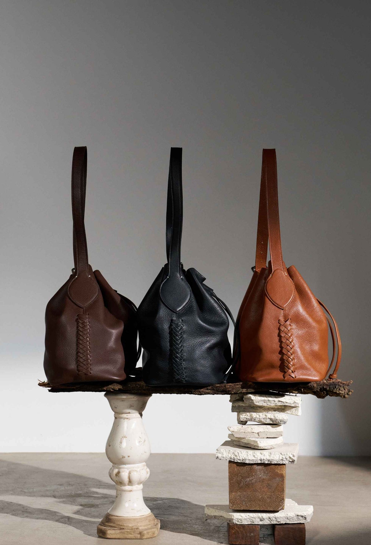 Bucket Bag 'Coya' - Brown