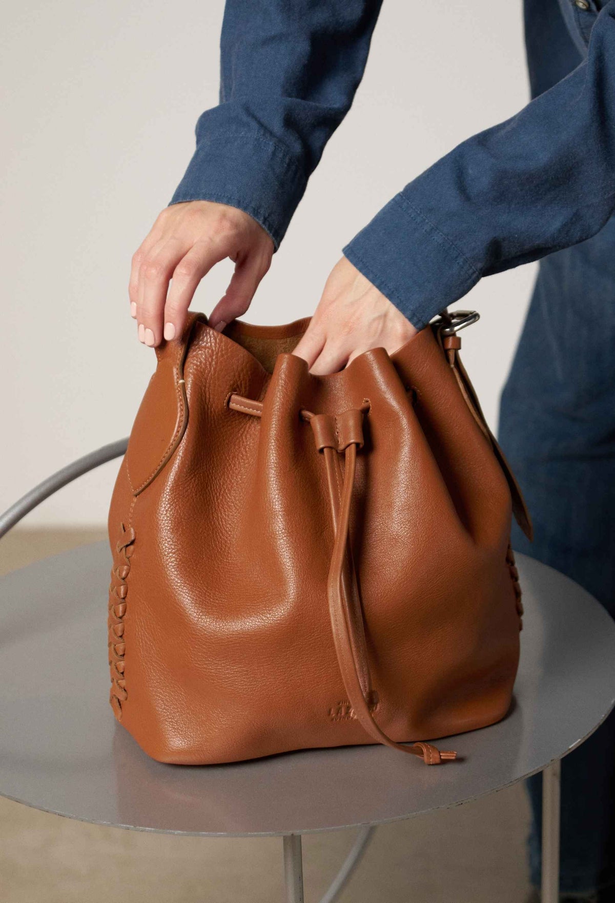 Bucket Bag 'Coya' - Tan
