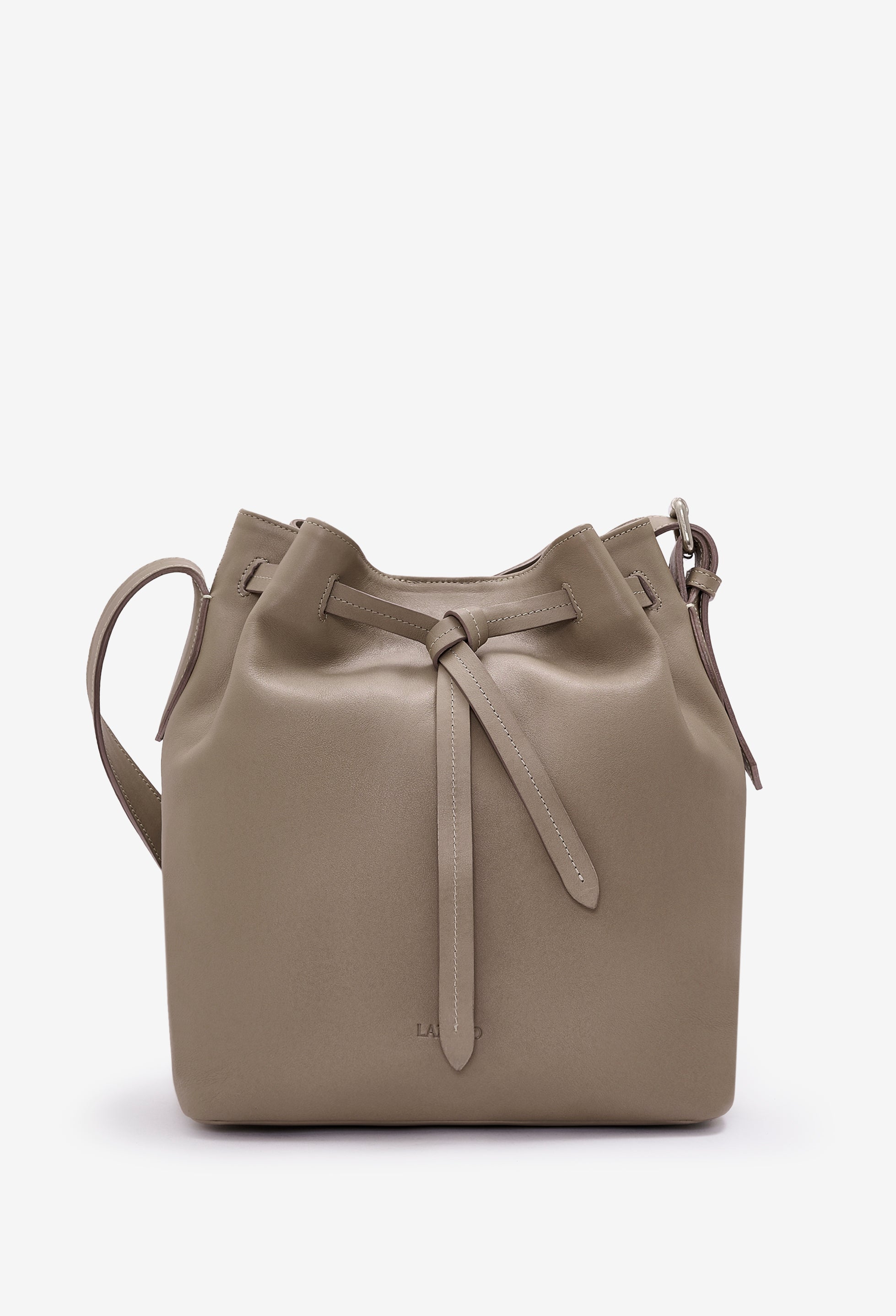 Coya Leather Bucket Bag - Mink