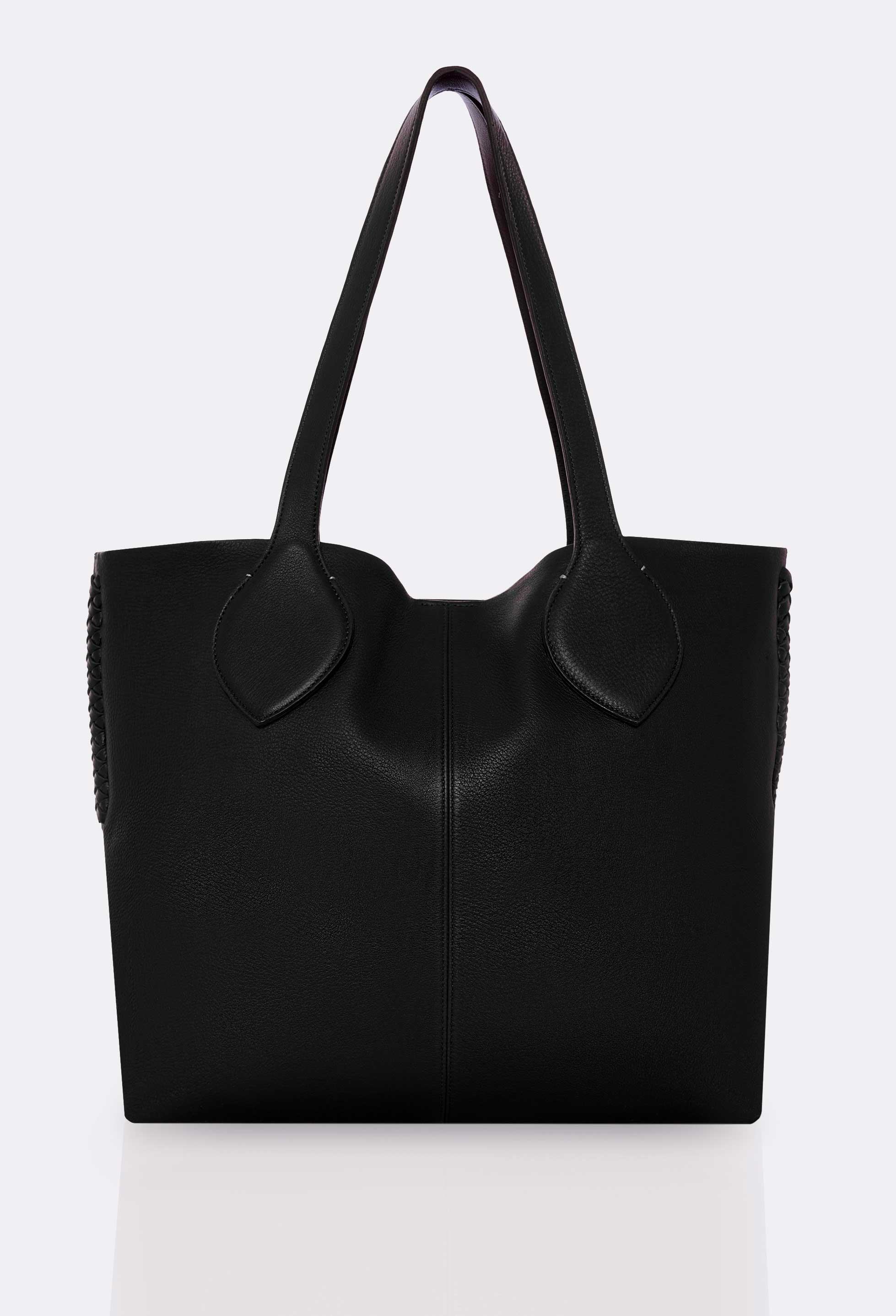 Large Tote Bag 'Coya' - Black