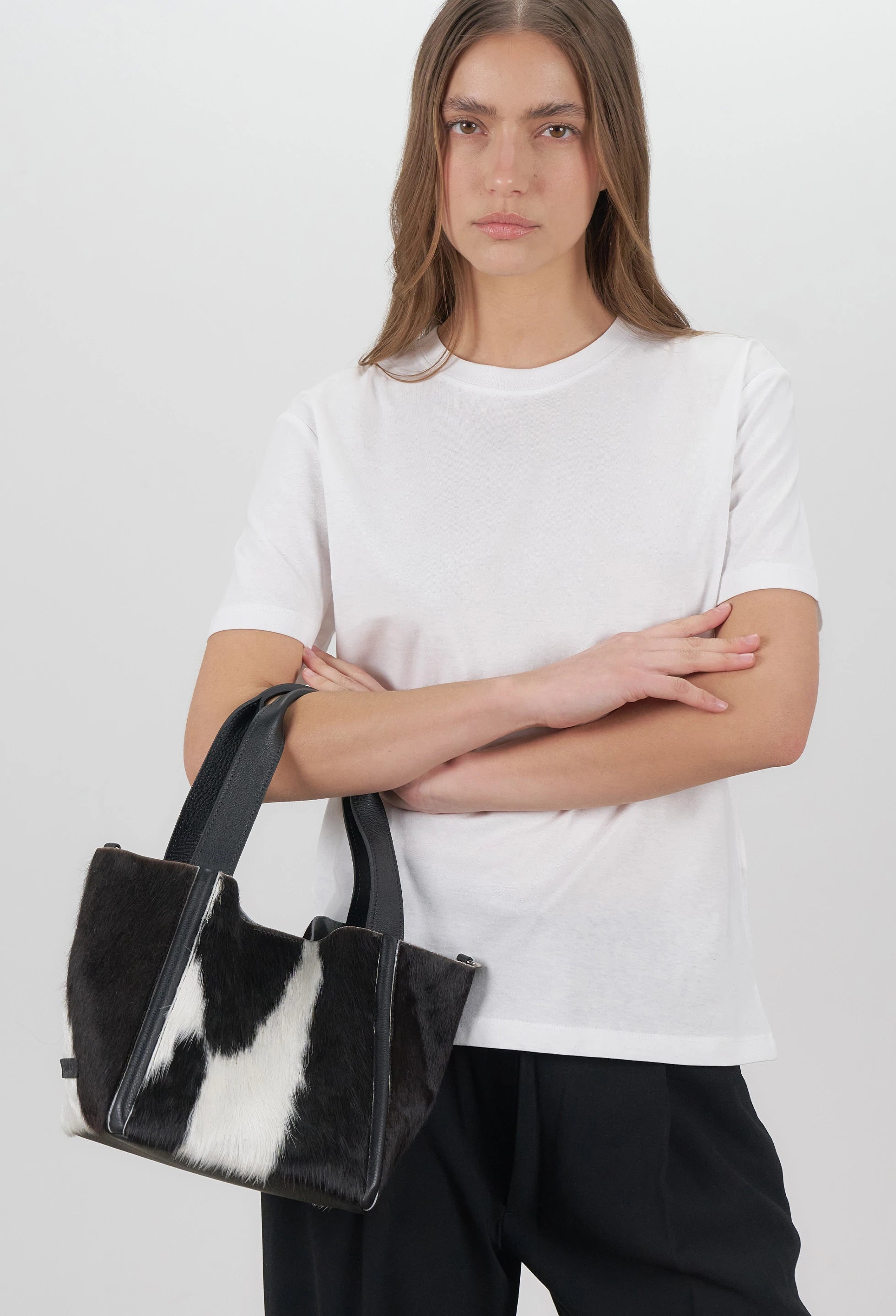 Tala Small Leather Tote Bag - Cowhide