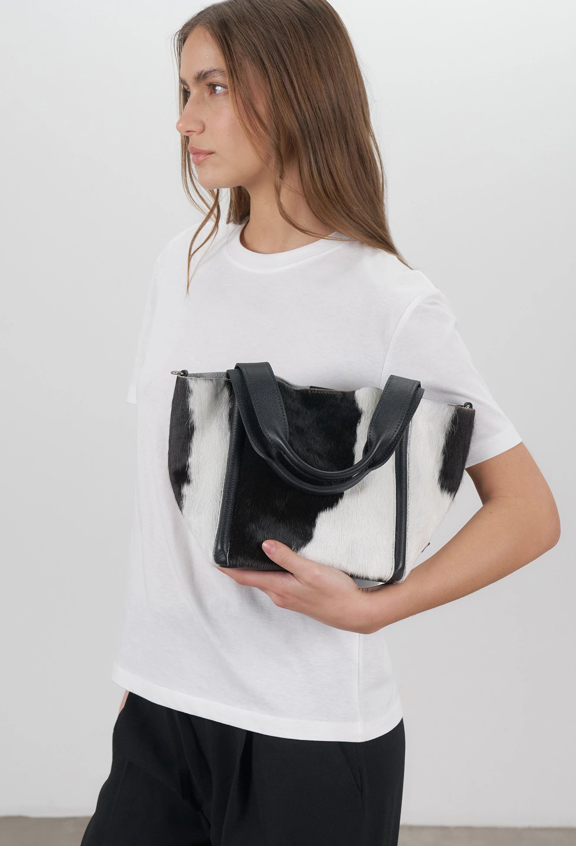 Tala Small Leather Tote Bag - Cowhide