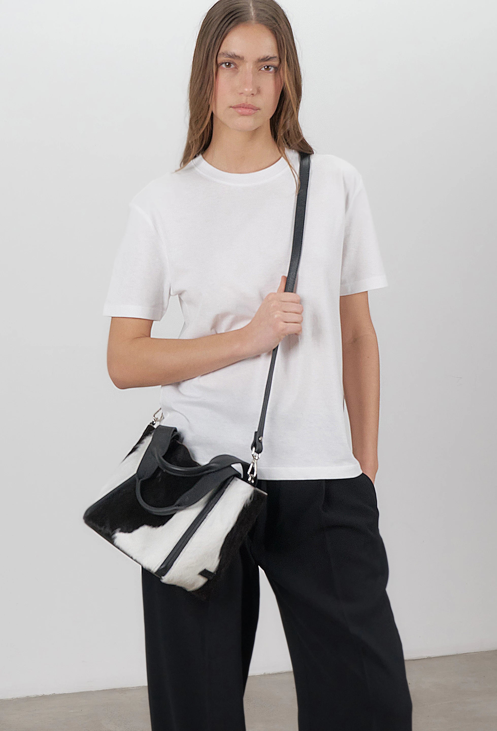 Tala Small Leather Tote Bag - Cowhide