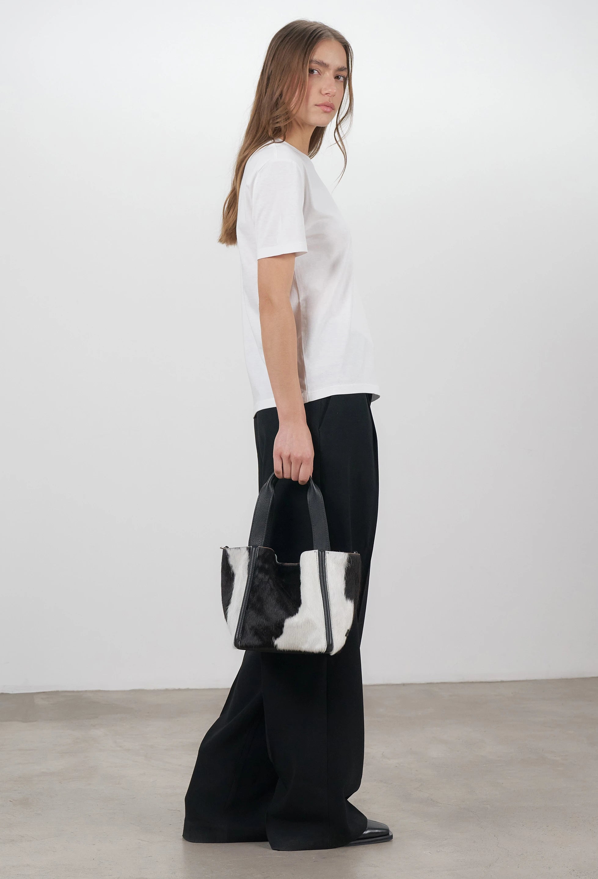 Tala Small Leather Tote Bag - Cowhide