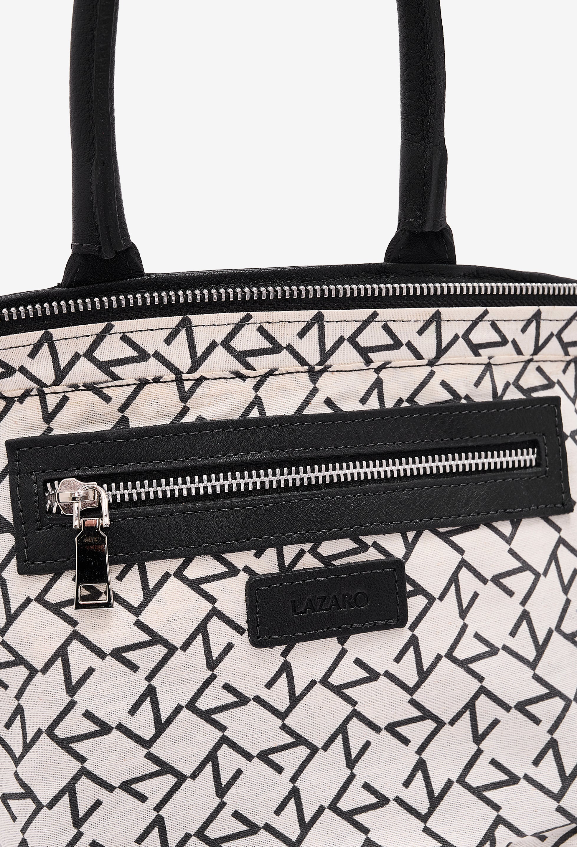 Warmi Carryall Leather Bag - Black