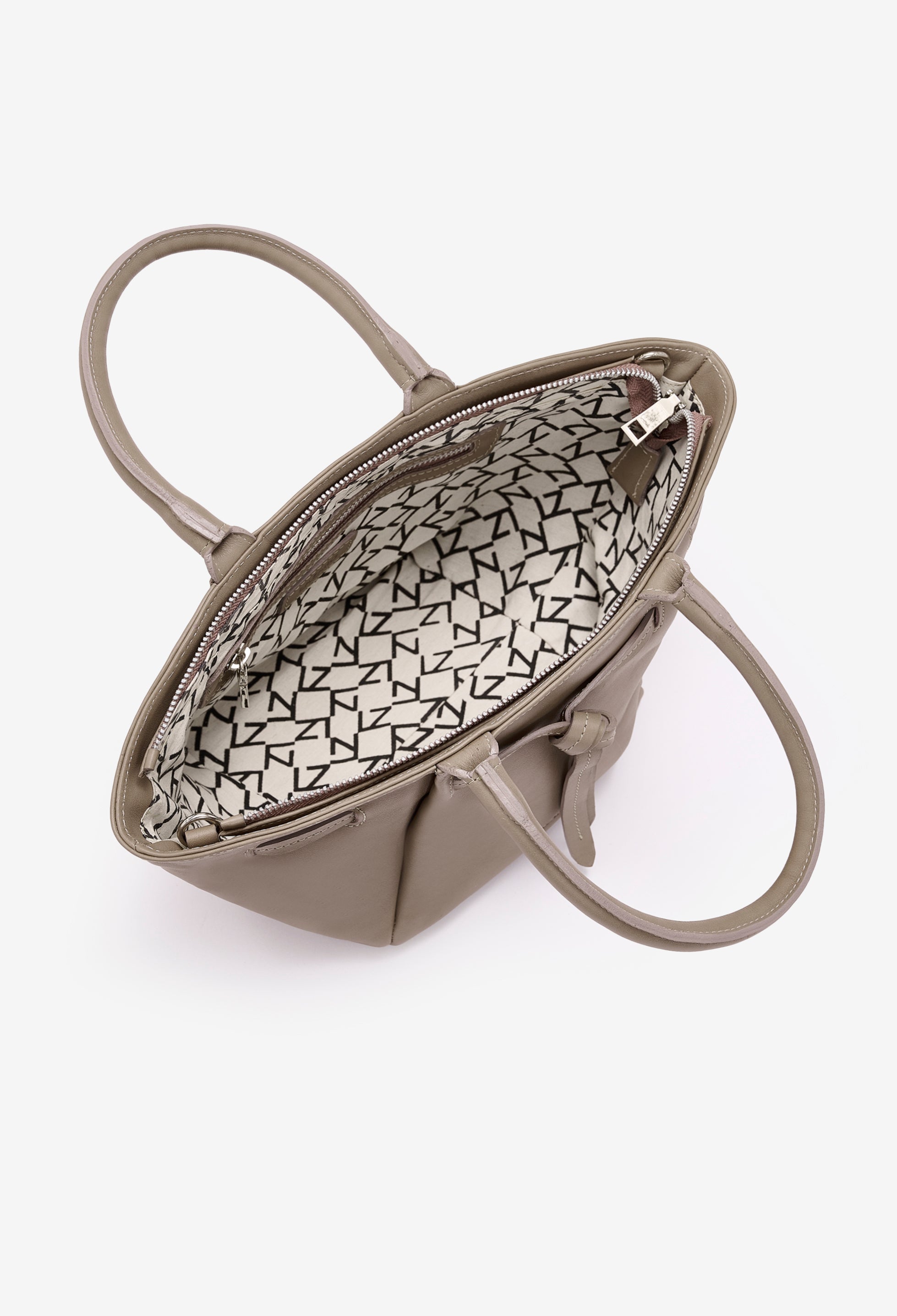 Warmi Carryall Leather Bag - Mink