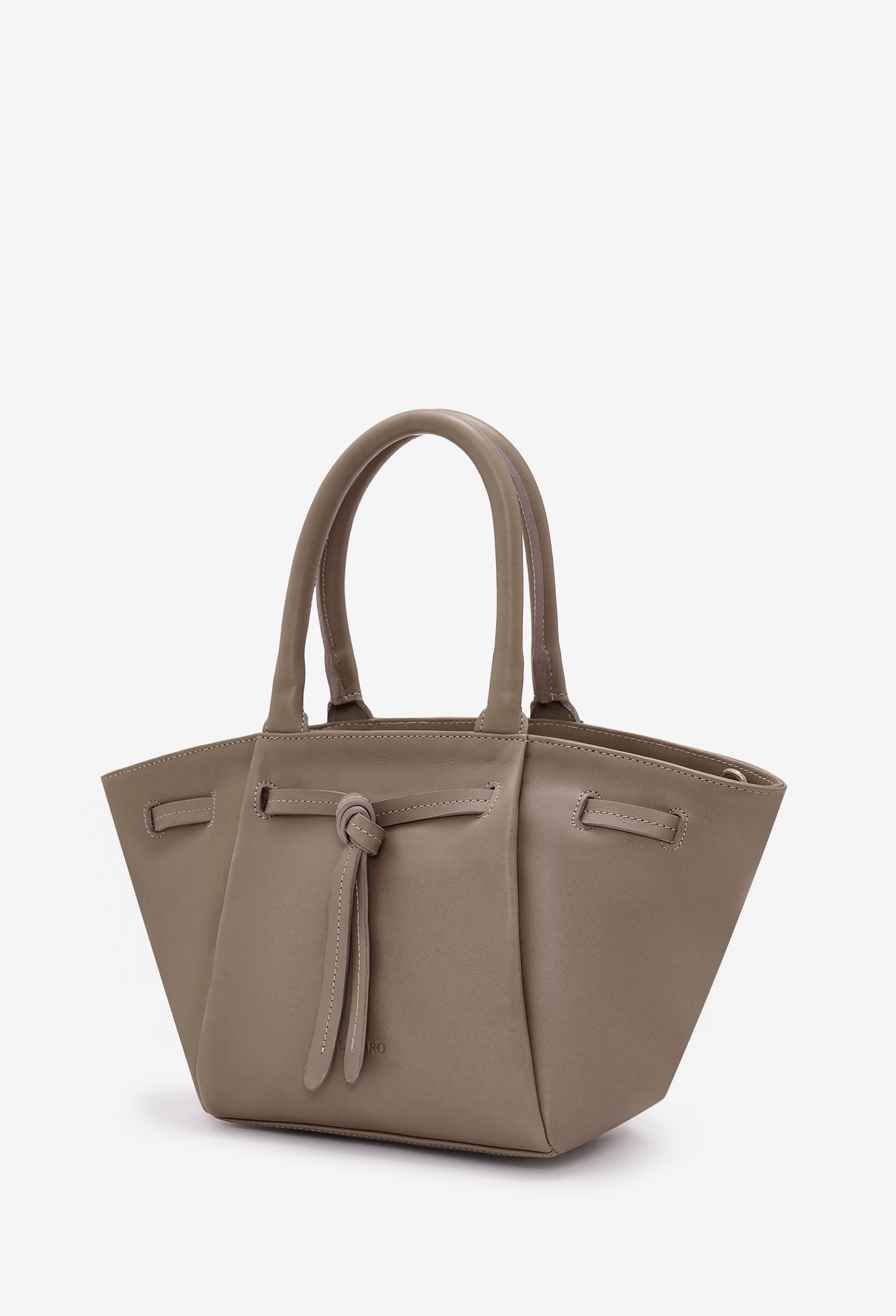 Warmi Carryall Leather Bag - Mink