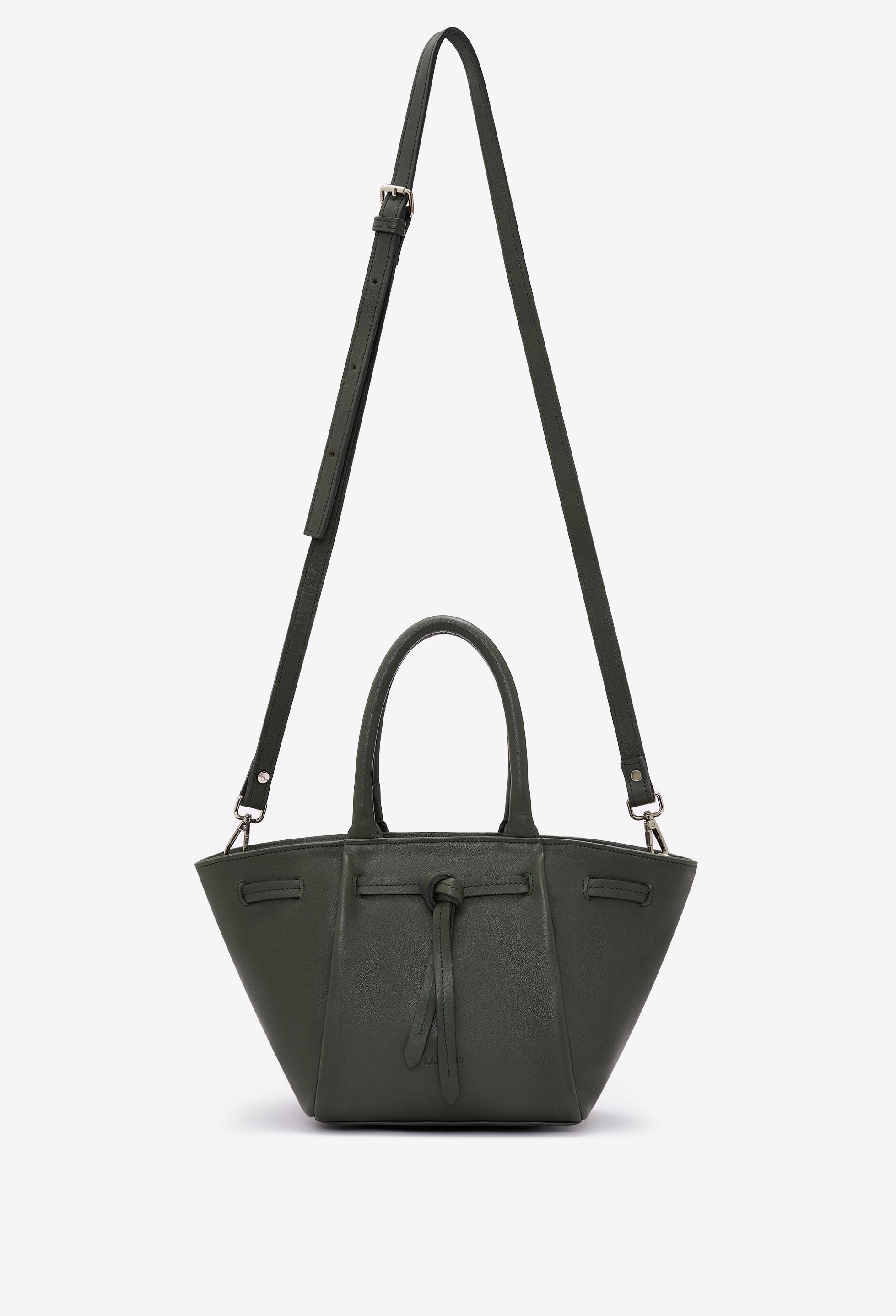 Warmi Carryall Leather Bag - Olive