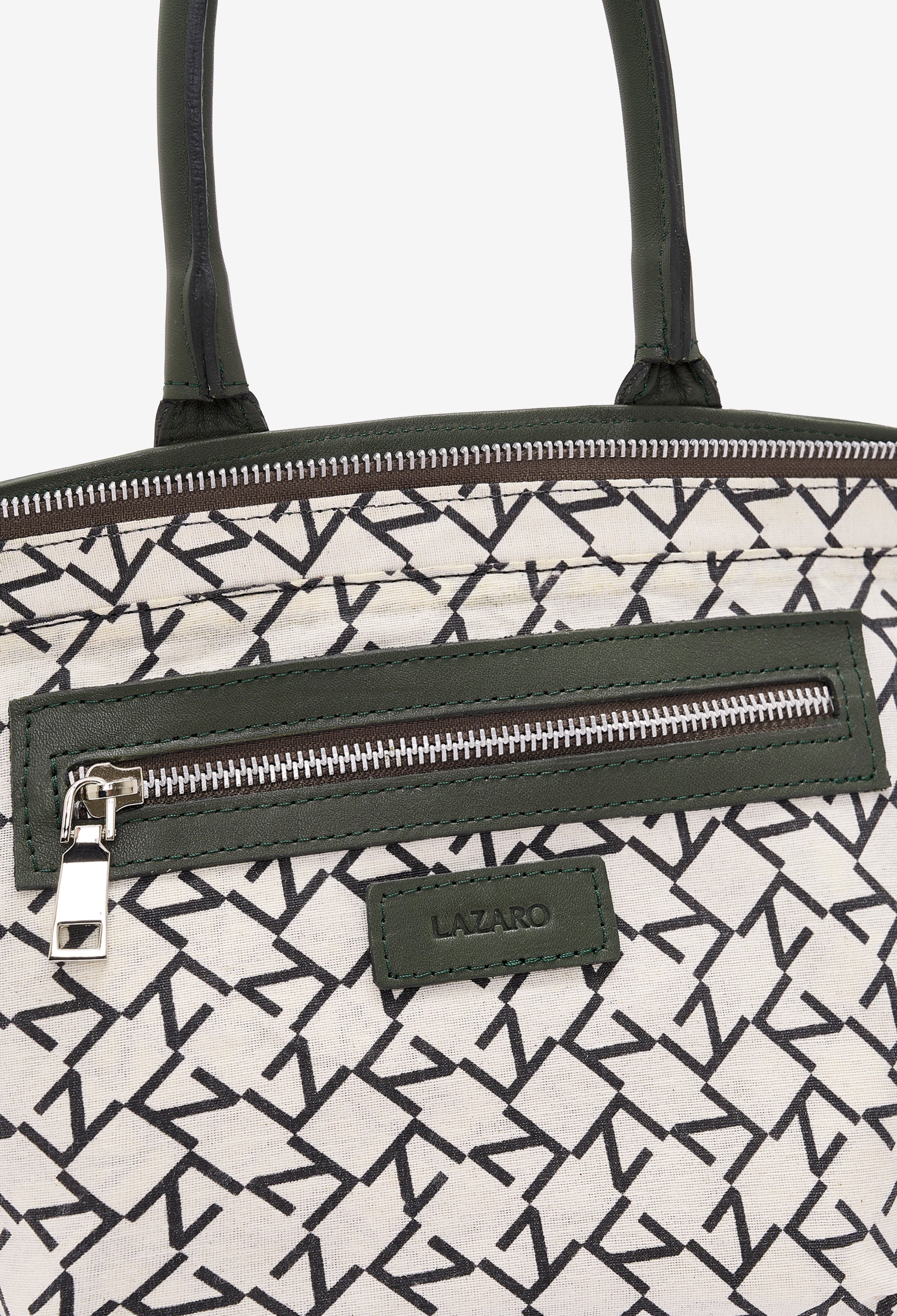 Warmi Carryall Leather Bag - Olive