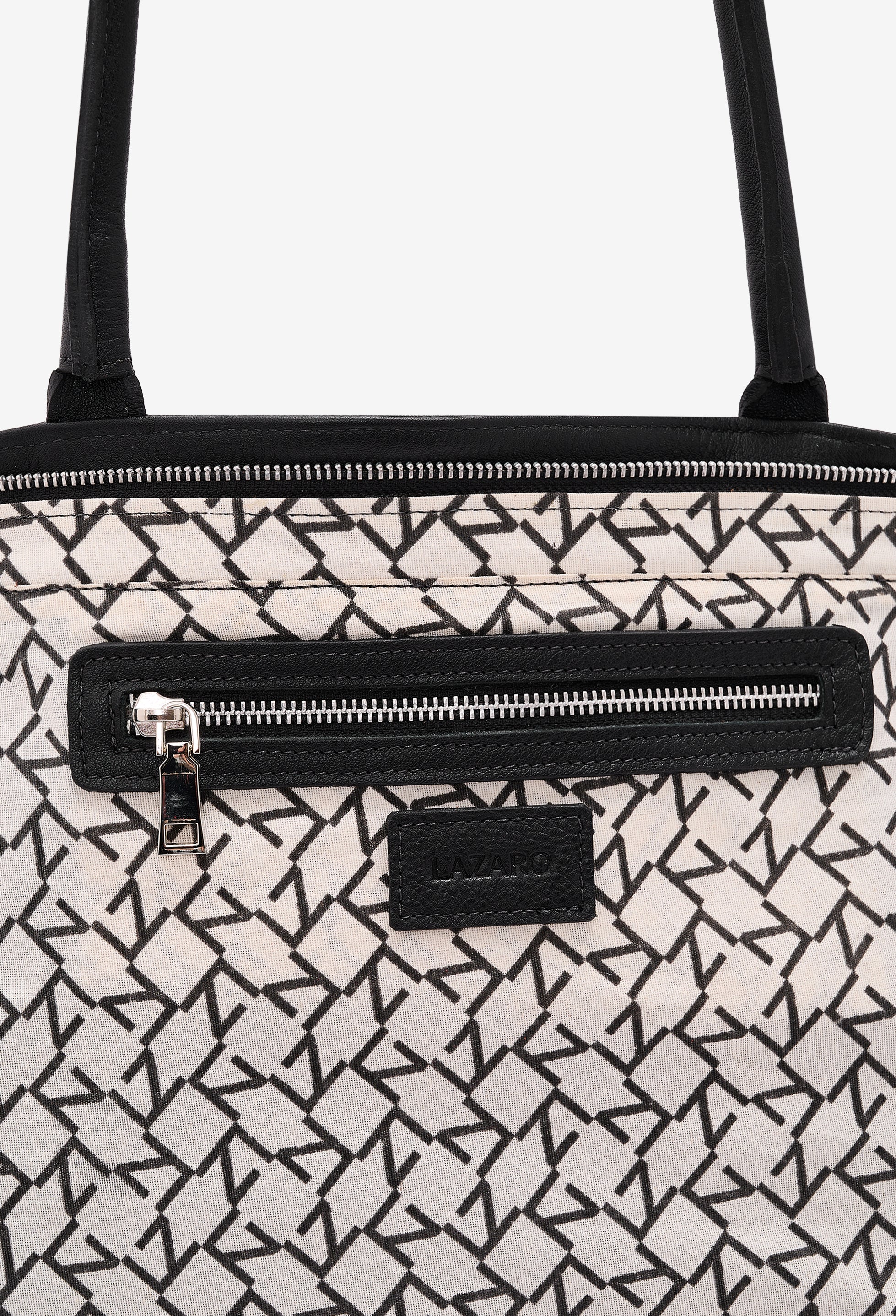 Warmi Large Carryall Leather Bag - Black