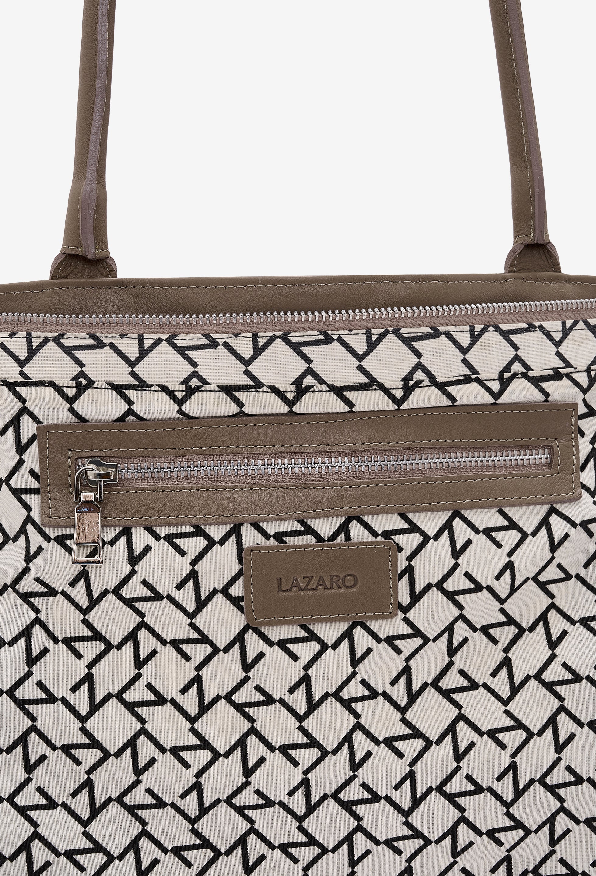 Warmi Large Carryall Leather Bag - Mink