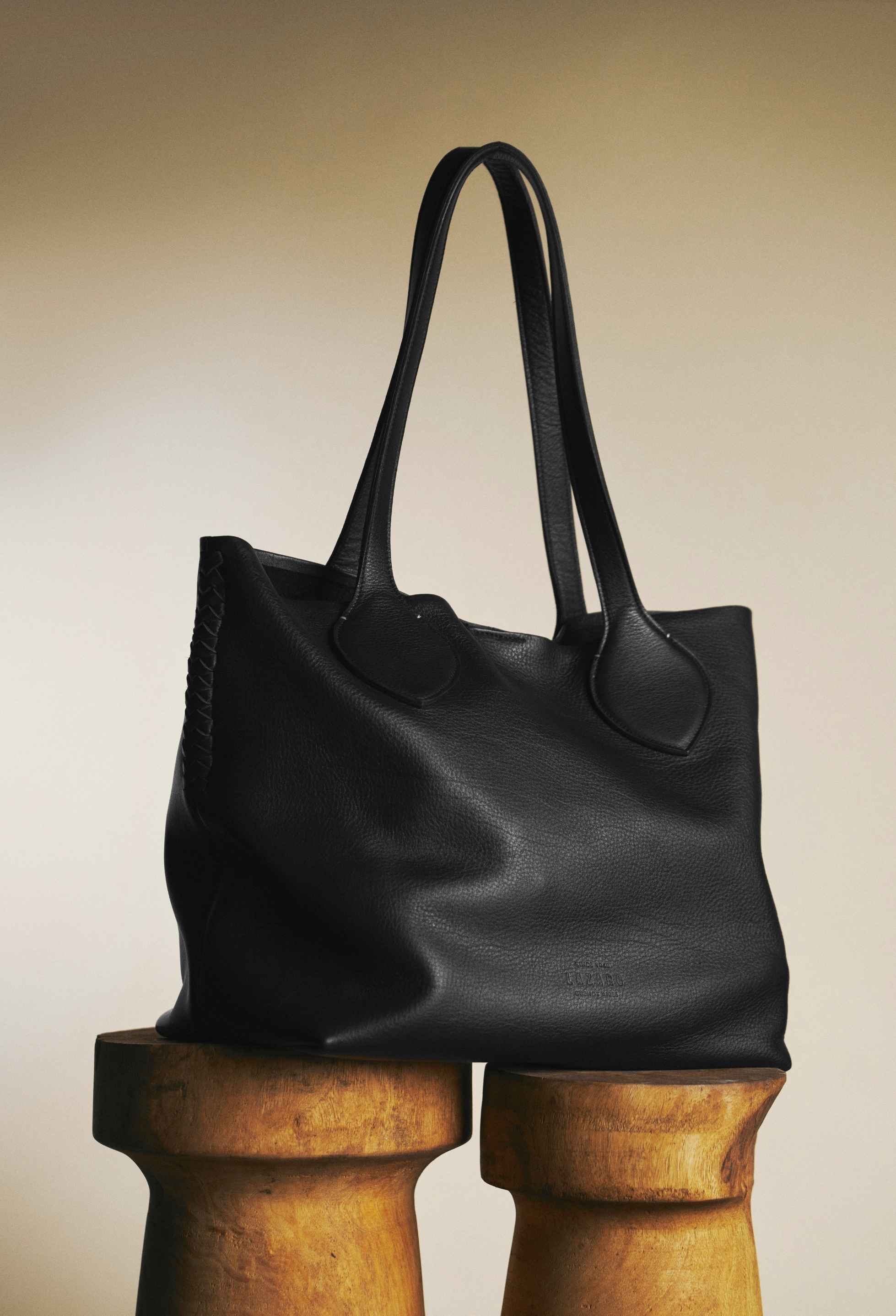 Large Tote Bag 'Coya' - Black