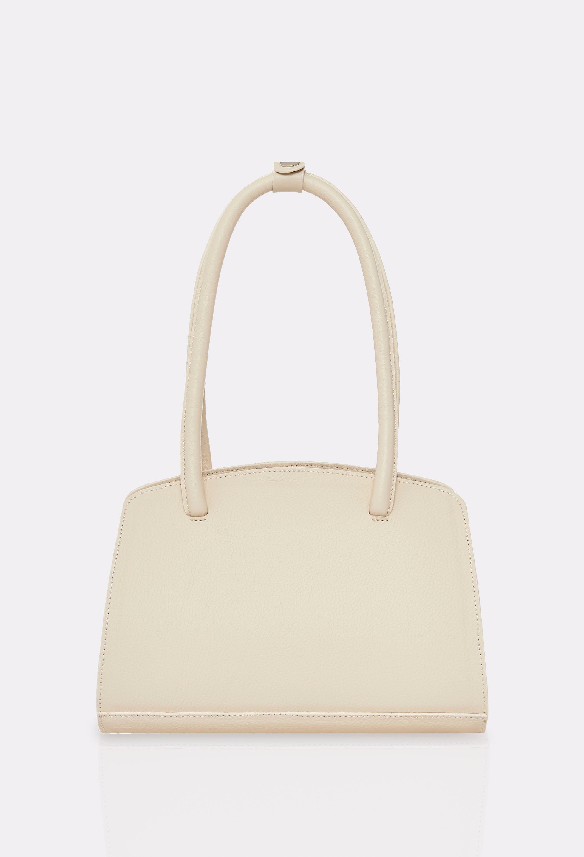 Rear of a Off-White Leather Shoulder Bag Margot.