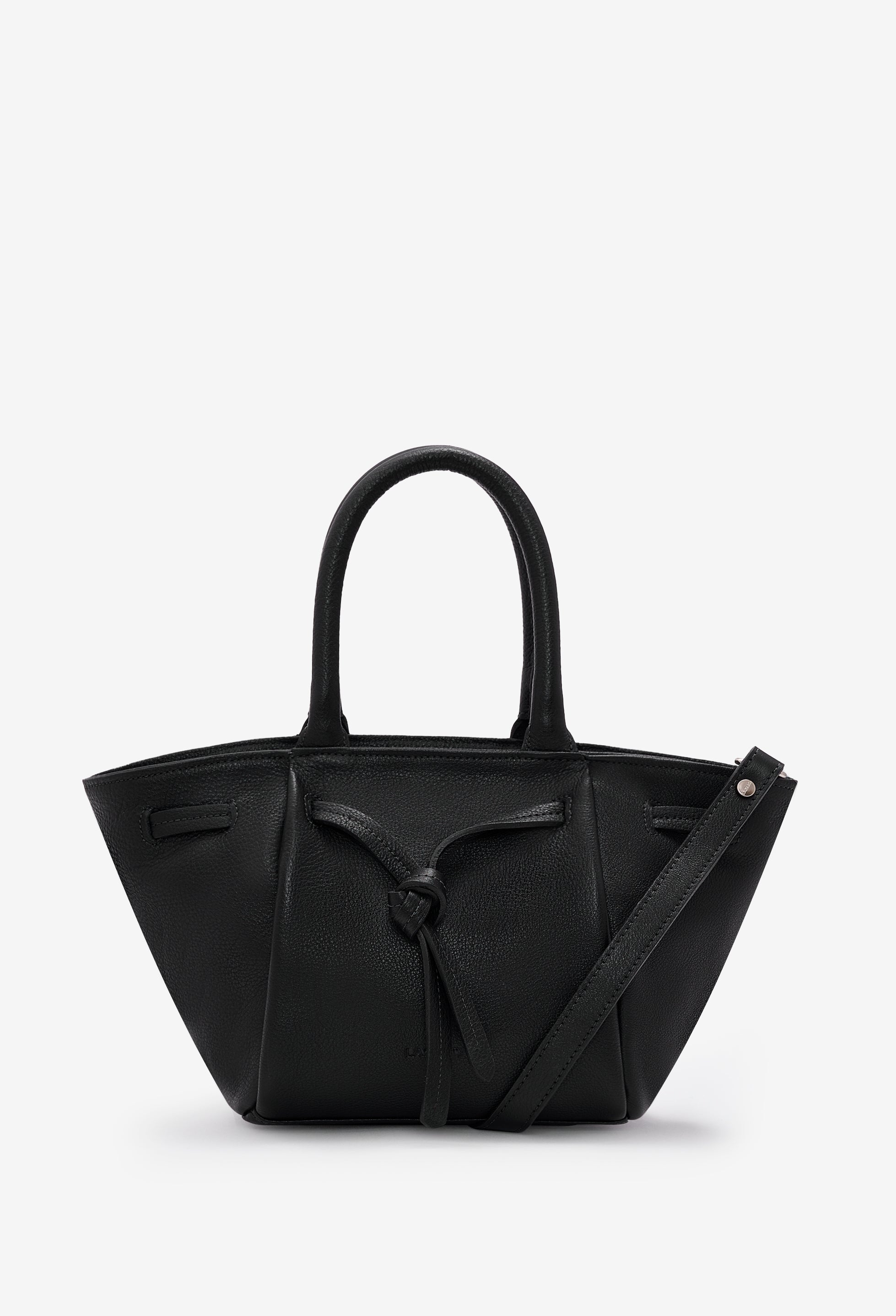 Warmi Carryall Leather Bag - Black