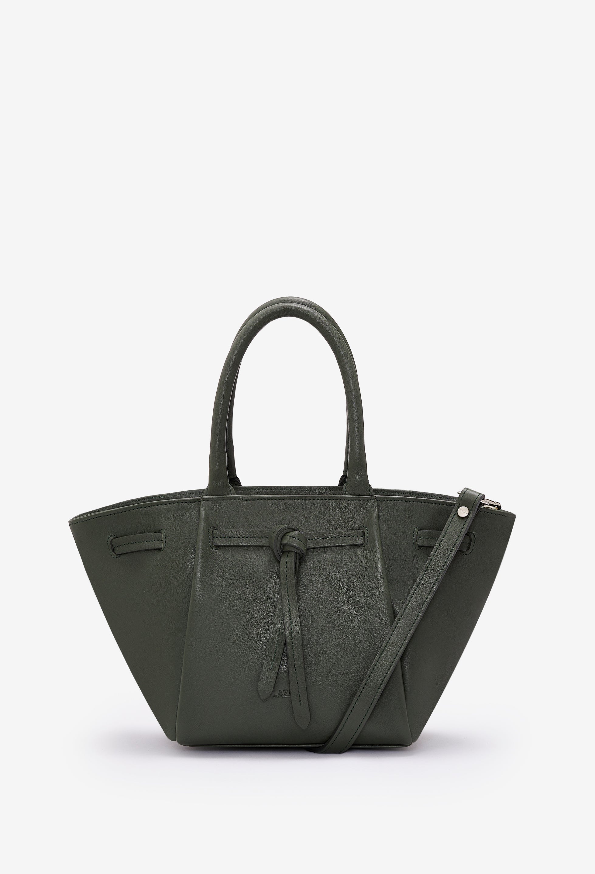 Warmi Carryall Leather Bag - Olive