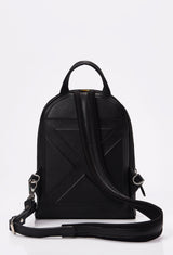 Black Everyday Neoprene & Leather Sling Bag