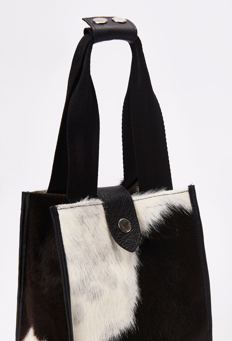Cowhide Leather Wine Bag Four Bottles