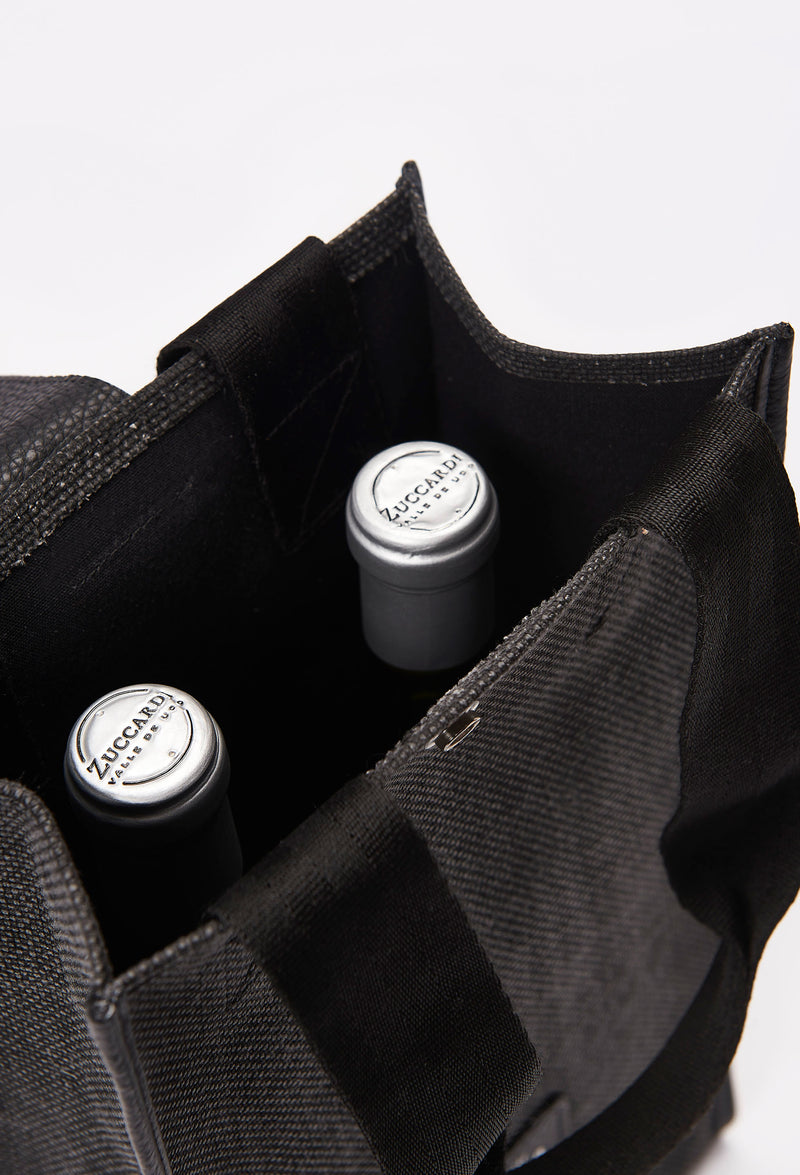 Canvas Wine Bag Two Bottles