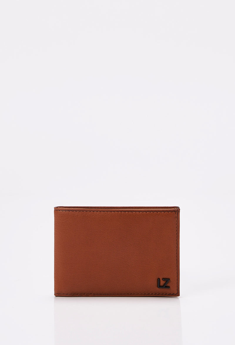 Heritage Tan Leather Bifold Wallet With Removable Card Holder