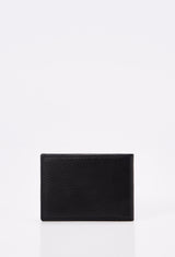 Heritage Black Leather Bifold Wallet With Removable Card Holder